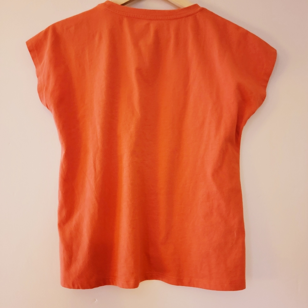 LUCKY BRAND STARS & LUCKY CAP SLEEVE TSHIRT - Picture 3 of 7
